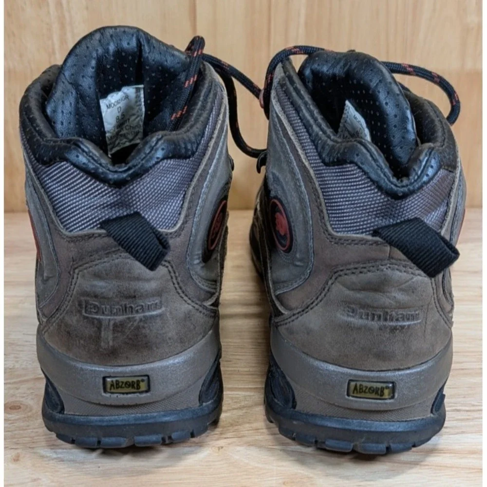 Dunham Cloud Hiking Boots Men's 8.5D Brown Waterproof Trail Outdoor